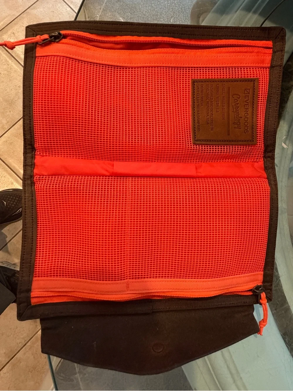 EVERGOODS x Carryology CB22 Civic Bookbag 22L + Civic Access Pouch Bundle Wax